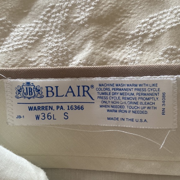 🍀 $15 JB Blair Men’s dress pants Size 36 - Picture 4 of 8